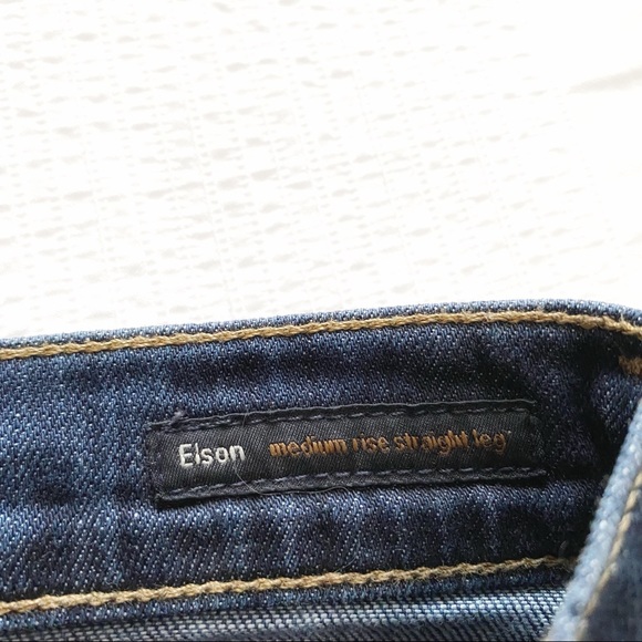 CITIZENS OF HUMANITY ELSON MEDIUM RISE STRAIGHT LEG JEANS - 27 - Picture 5 of 11